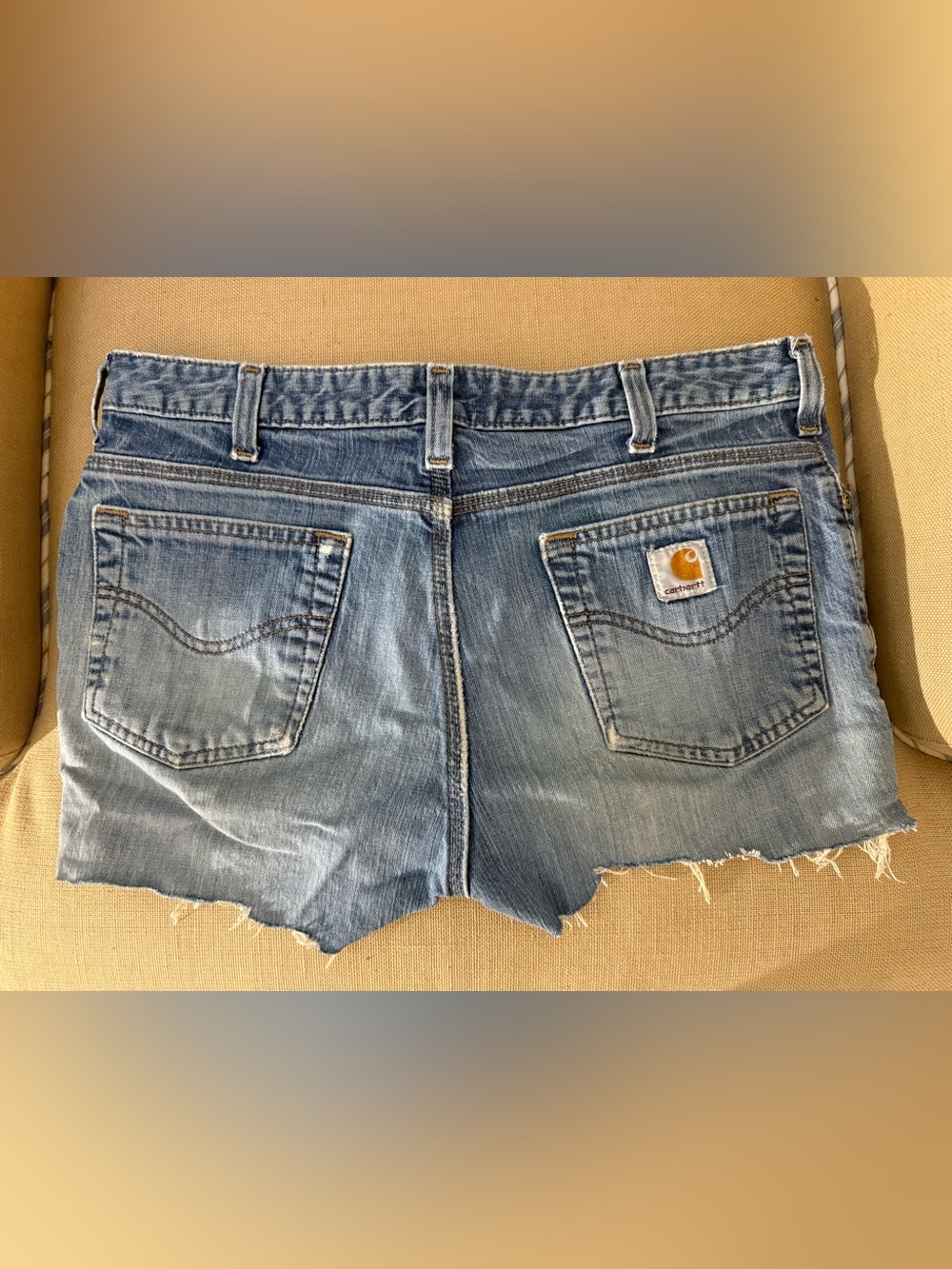 Carhartt Women’s Denim Cutoff Jean Shorts Size 10